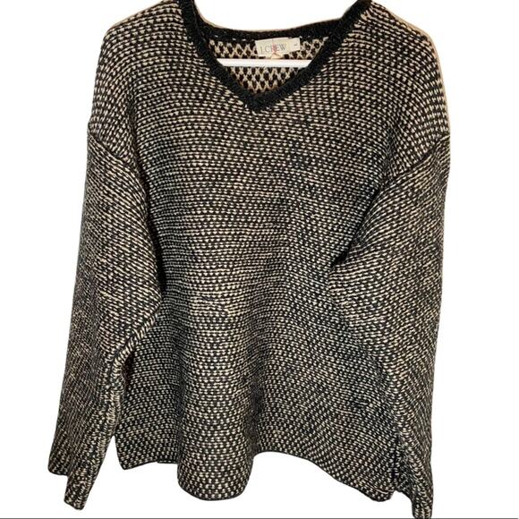 J. Crew Always 100% wool sweater v-neck size large - Picture 1 of 4